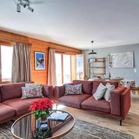 Daire Magical Setting Exclusive Mountain Views Champéry